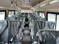Autobús de Pasajeros Usado de Segunda Mano, Mu-Dan Coaster, 22 Asientos, Motor de Gasolina, Minibús en Venta