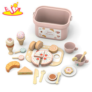 Nouveau jeu de thé en bois sur le thème des abeilles 2026, ensemble de jeu d'imitation café et thé avec pot de <span class=keywords><strong>miel</strong></span> pour enfants W10B581 - Product Image 4
