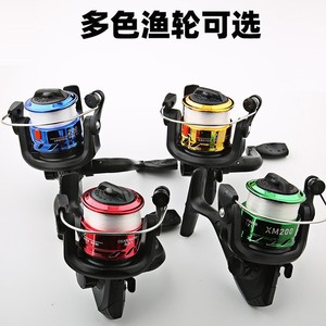 Spinning Reel 200 Type Plastic Fishing Reel With Line Sea Fishing Rod Set Cross Border Small Fishing Reel - Product Image 3