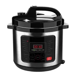 Elektrischer Schnell kochtopf Groß Multifunktional alles in 1 Anpassbares Menü Multi Cooker Durable Commercial