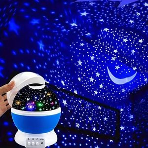 Lampada Notturna Romantica con Proiezione Cielo Stellato in ABS, Luce Notturna Natalizia per Interni, Vendita all'Ingrosso - Product Image 1