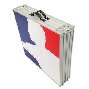 Table <span class=keywords><strong>de</strong></span> jeu pliable d'origine et bon marché, lot <span class=keywords><strong>de</strong></span> 4, Table à bière - Product Image 2