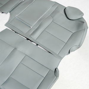 Fundas de Asiento de Coche de Cuero NAPA Transpirables para Todas las Estaciones, Juego Completo PRIMEFIT X6 K5, 5 Piezas, Color y Logotipo Personalizables - Product Image 2