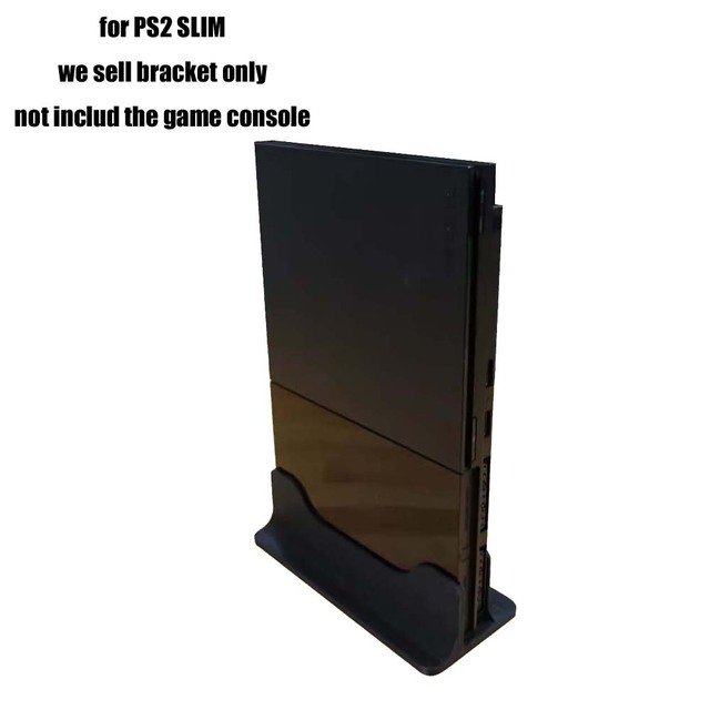 Newly Arrive Game Console Bracket for PlayStation2 Slim/pro Console 3D Printed Bracket Only Black.