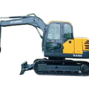 Excavadora de orugas multifunción original usada de Corea Hyundai HX80 de alta eficiencia Hyundai en buenas condiciones a la venta - Product Image 1