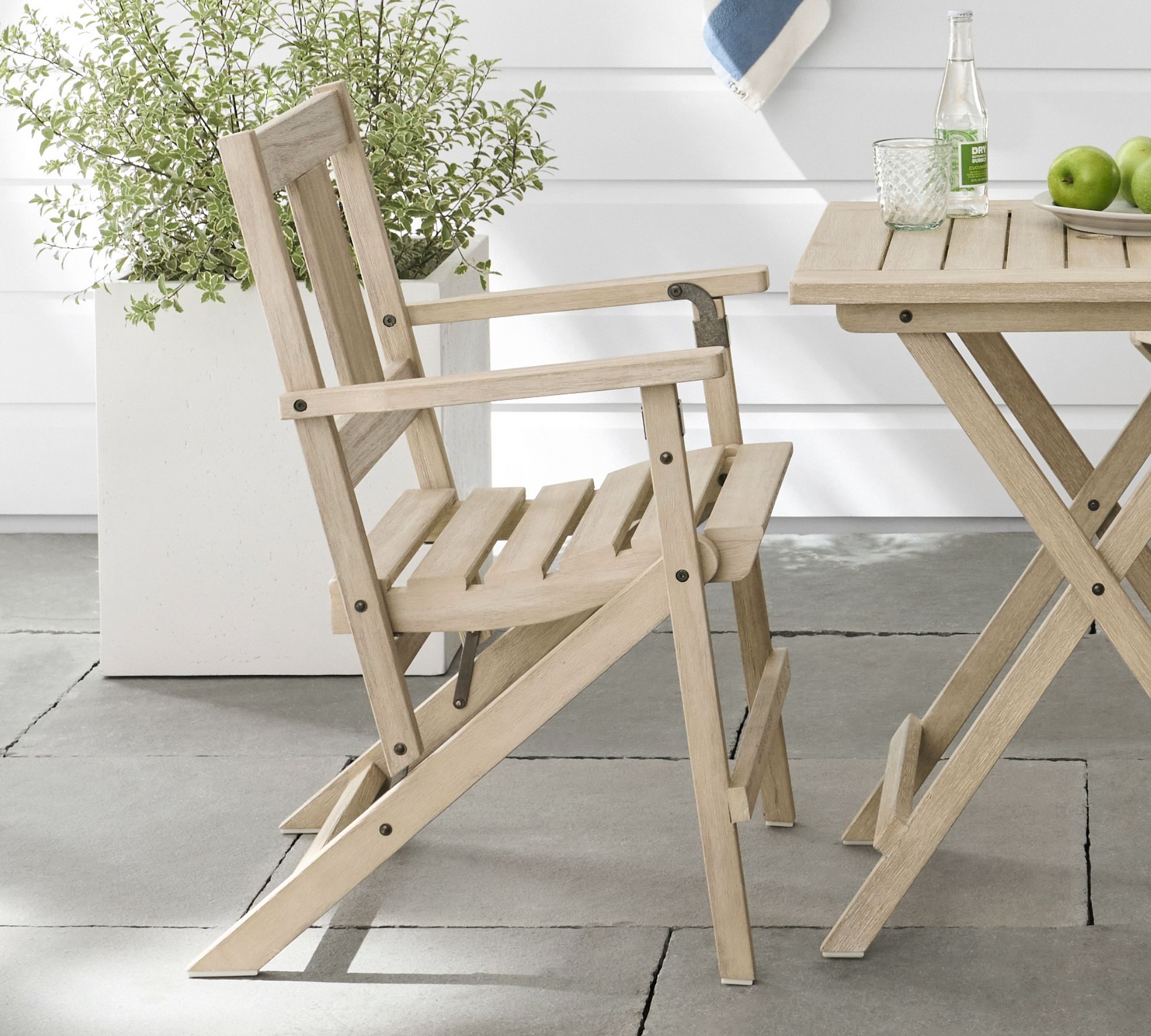 Hot sale Portable Outdoor Furniture Dining Foldable Wood Armchairs