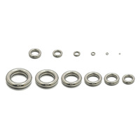 Accessoires de pêche en acier inoxydable de haute qualité, anneaux de pêche solides, anneaux de pêche de 3,5 mm à 14 mm