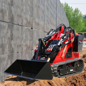 מטען מיני מנוע kubota עם דלי הליכה לעמוד על החלקה מטעין יורו 5 רכיבים ליבה כוללים משאבת מנוע - Product Image 1