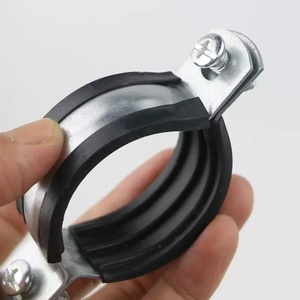 Colliers de serrage filetés en <span class=keywords><strong>PVC</strong></span> métallique pour supports Ender 3, clips demi-tube, vis métriques angulaires, écrous de réglage manuel, colliers à goupille - Product Image 4