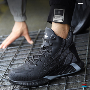 Scarpe Antinfortunistiche Nere Dielettriche con Punta in Acciaio, Standard EN ISO 20345, Antiscivolo, per Autunno e Inverno, Vendita Diretta dalla Fabbrica - Product Image 5