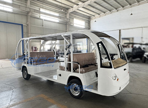 Bus Navette Électrique à Trois Rangées et 11 Places, Personnalisable en Couleur, Fabrication Chinoise, Bus à Double Allée, Voiture de Tourisme Électrique, Usine Chinoise - Product Image 4