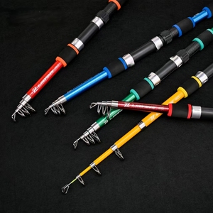 Portable Reel Combo Nouveau Produit Rivière Lac Ruisseau Pôle D'eau Salée <span class=keywords><strong>Pas</strong></span> <span class=keywords><strong>Cher</strong></span> <span class=keywords><strong>Mer</strong></span> Fiber Verre Télescopique <span class=keywords><strong>Canne</strong></span> À Pêche 1.8m - Product Image 5