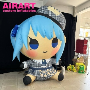 Airart Factory Personnage gonflable Personnage de dessin animé Blow Up Animation Girl Gonflable - Product Image 3