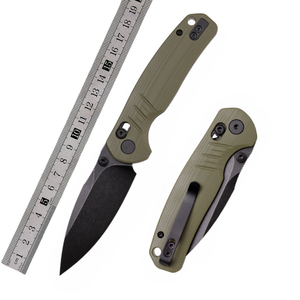 Xinbigo mới gấp túi dao ngoài trời EDC tiện ích công cụ G10 màu xanh lá cây xử lý cắm trại dao - Product Image 6