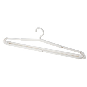 Extendable Clothes Rack For Drying Sheets Towels And Quilts Household Use Extra Long <b>Coat</b> Rack With <b>Hook</b> Type Installation - Product Image 1