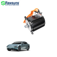Moteur électrique à fil plat 350V-800V avec contrôleur, faible bruit, kit de conversion pour véhicules électriques, pour engins de construction/camions lourds