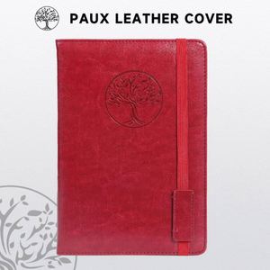 Mini A6 Size Brown Leather <b>Journal</b> Pocket Notebook Hardcover with 100 Thermal Bound Sheets Gift - Product Image 5
