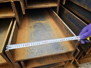 ASTM JIS BS SS300 S235JR Profils tähle Verzinkter Kohlenstoffs tahl Warm gewalzter <span class=keywords><strong>L</strong></span>-Träger H-Form Baustahl konstruktion - Product Image 3