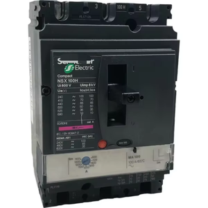 Nuevo Disyuntor en Caja Moldeada NSX 100H 100mA 3P3T Plc - Product Image 1