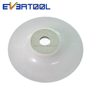EVERTOOL 125mm plastik destek plakası açı öğütücü için taşlama pedi 5/8 Fiber Fiber <span class=keywords><strong>Disk</strong></span> desteği - Product Image 2