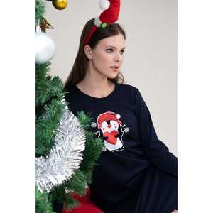 Suéter Holgado Elegante y Cómodo con Cuello Redondo y Manga Larga para Mujer - Product Image 5