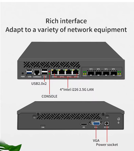 เราเตอร์ N300 BKHD เราเตอร์4x2.5G NIC 4xsfp + 10G Firewall 9.5นิ้วเครือข่ายความปลอดภัยของเกตเวย์เซิร์ฟเวอร์4G ikuai Linux CentOS - Product Image 6