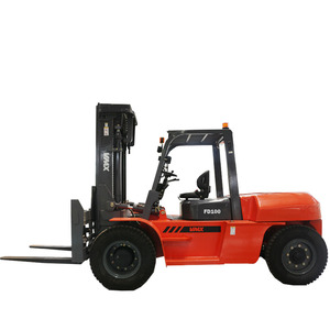 Carretilla elevadora diésel grande de 10 toneladas con transmisión hidráulica de motor japonés, carretilla elevadora de 1000kg <span class=keywords><strong>a</strong></span> la venta - Product Image 1