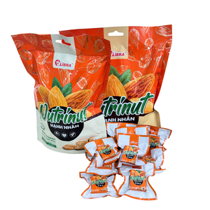 LIBRA Almond Nutrinut Organic Premium <b>Cereal</b> Biscuit Baked Compressed Snack Sweet and Salty Taste <b>Box</b> 195g - Product Image 1