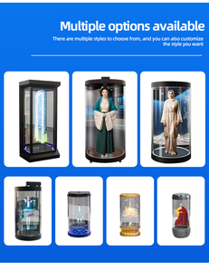 <span class=keywords><strong>Pantalla</strong></span> Holográfica 3D de 75 Pulgadas con Formato Humano, Tubo Holo Interactivo con IA y Humano Digital, <span class=keywords><strong>Pantalla</strong></span> Transparente Personalizada para Eventos en Museos Interiores - Product Image 3