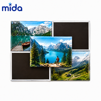 Imán Rectangular para Refrigerador de 90*65 mm, Material para Máquina de Hacer Botones de 90*65 mm, Decoración del Hogar