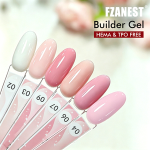 Gel de Extensión de <span class=keywords><strong>Uñas</strong></span> FZANEST TPO HEMA FREE, Marca Privada, Larga Duración, Color <span class=keywords><strong>Rosa</strong></span> Nude con Brillo, Gel Constructor Líquido para Salón de <span class=keywords><strong>Uñas</strong></span> - Product Image 4