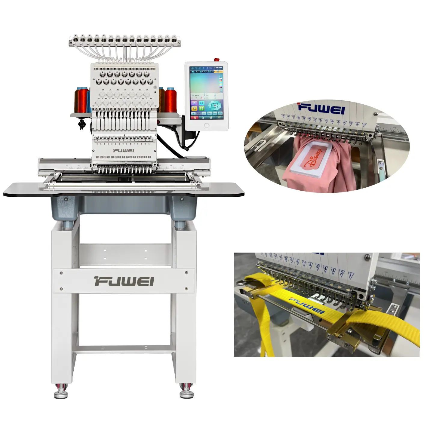 FUWEI Günstige Kosten Barudan/Tajima Computer Stick maschine mit kostenlosen Teilen