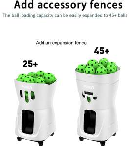 Fivek <span class=keywords><strong>2026</strong></span> BESTSELLER PUSUN PP MINI PRO Pickleball-Ballwurfmaschine 8-60 km/h Geschwindigkeitsbereich und 14m Distanz für Fertigkeitstraining - Product Image 5