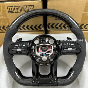 <span class=keywords><strong>Volant</strong></span> en fibre de carbone personnalisé pour <span class=keywords><strong>Mercedes</strong></span> pour Amg GT CL Cls Cla Glc a E S C Classe C36 G63 C43 ML Sl W202 <span class=keywords><strong>W203</strong></span> W204 W205 - Product Image 2