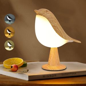 Creative Bird <b>Lamp</b> Portable Gift Night Light <b>USB</b> Rechargeable Decorative Table <b>Lamp</b> - Product Image 1