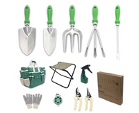 Ensemble d'outils de jardin durables Yining OEM en métal et tissu Oxford, garantie 3 ans, pour seau, jardin, parc, ferme, champ de légumes