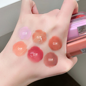 Brillo Labial Hidratante Sensible al Agua Gegebear Pure Desire Color Nude, para un Look de Niña, Aspecto Luminoso e Hidratado - Product Image 6