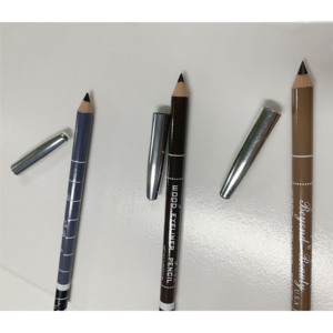 Promotion Exclusive Maquillage Cosmétique pour les Yeux Longue Durée Imperméable Crayon à Sourcils et Eyeliner Marron Résistant à l'Eau en Bois - Product Image 2