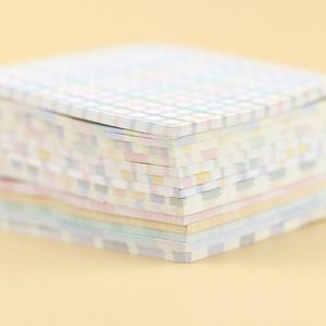 HengXin Memo <b>Pad</b> Loose Leaf Cute School Supplies Notepad With Grid Colorful Stationery 3*3inch - Product Image 3