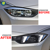 Phares LED YU GUANG pour BMW Série 3 F30 LCI F35, phares 2013 2015 2018, mise à niveau des phares, phare BMW F30 Snake Eye