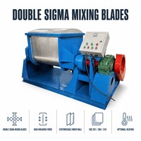 Malaxeur à double lame Sigma, spécial pour l'argile à séchage à l'air et les produits Squishy, fonction de chauffage et de vide personnalisable disponible