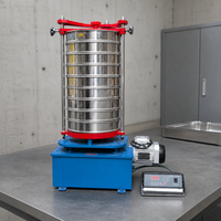 Machine de secouage électrique de laboratoire en acier inoxydable, tamis vibrant standard pour essais, avec excellente réactivité