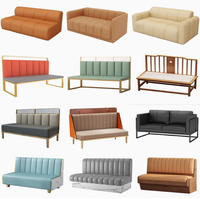 Chaises de salle à manger et ensemble de canapés modernes personnalisés pour restaurants commerciaux, hôtels, centres commerciaux, écoles, cafés japonais/occidentaux, salons