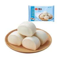 Quick-Frozen Stuffed Bun Premade Snack Frozen Instant Chinese Bread Mantou Bollos Al Vapor Steamed Buns Chinese Staple Food