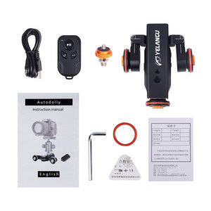 Yelangu Electric <b>Camera</b> Dolly <b>For</b> Canon Wireless <b>Remote</b> <b>Control</b> Portable Photography <b>Car</b> Straight Curve Shooting - Product Image 5