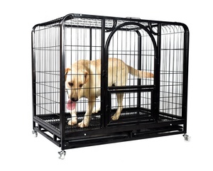 round dog cage