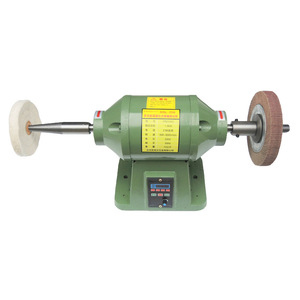เครื่องขัดแบบตั้งโต๊ะปรับความเร็วได้ พร้อมล้อผ้า 36V สีเขียว สำหรับขัดโลหะ ไม้ และหนัง - Product Image 1
