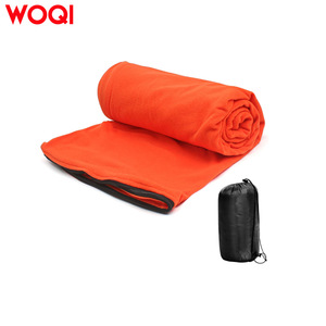 Saco de Dormir Woqi Tipo Sobre, Color Rojo Anaranjado, Lona, para Clima Frío, Transpirable, para Adultos, para Dormir al Aire Libre, para Viajar, Ligero, Aislado - Product Image 2