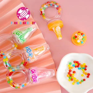 Sucettes en forme de biberon pour bébé, sucettes en forme de sucette, bonbons durs, vente en gros, ODM Big Quit - Product Image 2