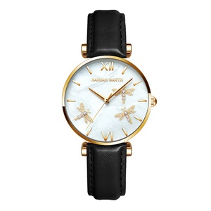 Reloj de Pulsera Elegante y Moderno para Mujer, con Diseño de Libélula en Relieve 3D, Acero Inoxidable, 3 BAR, Casual, de Cuarzo, con Esfera de Nácar - Product Image 5